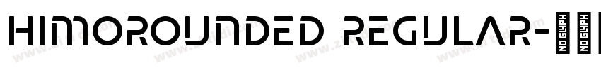 HIMORounded Regular字体转换